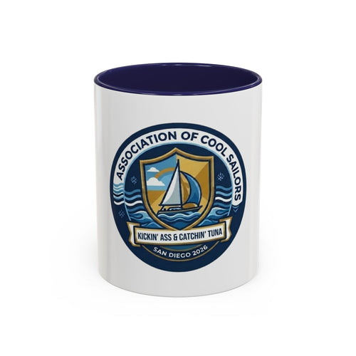 Association of Cool Sailors Kickin' Ass & Catchin' Tuna Coffee Mug
