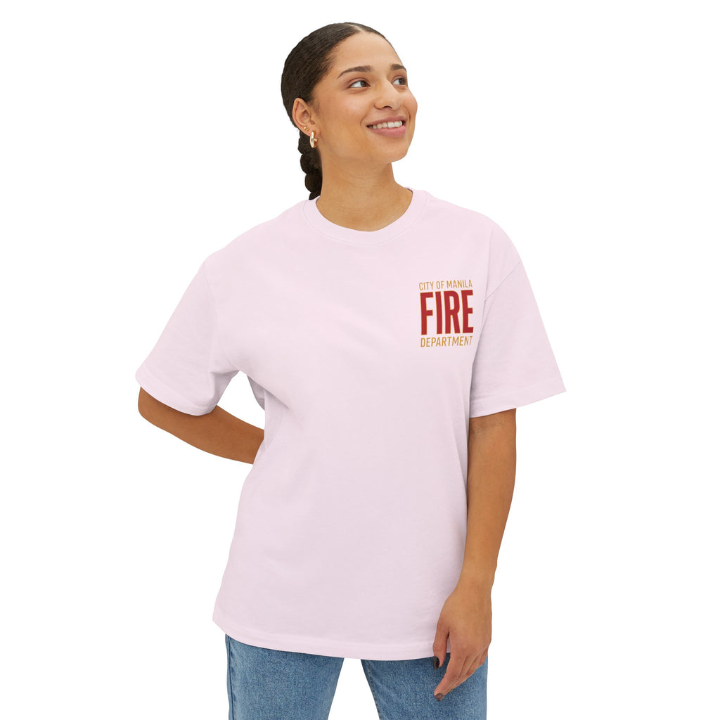 City of Manila Fire Department T-Shirt - Pink