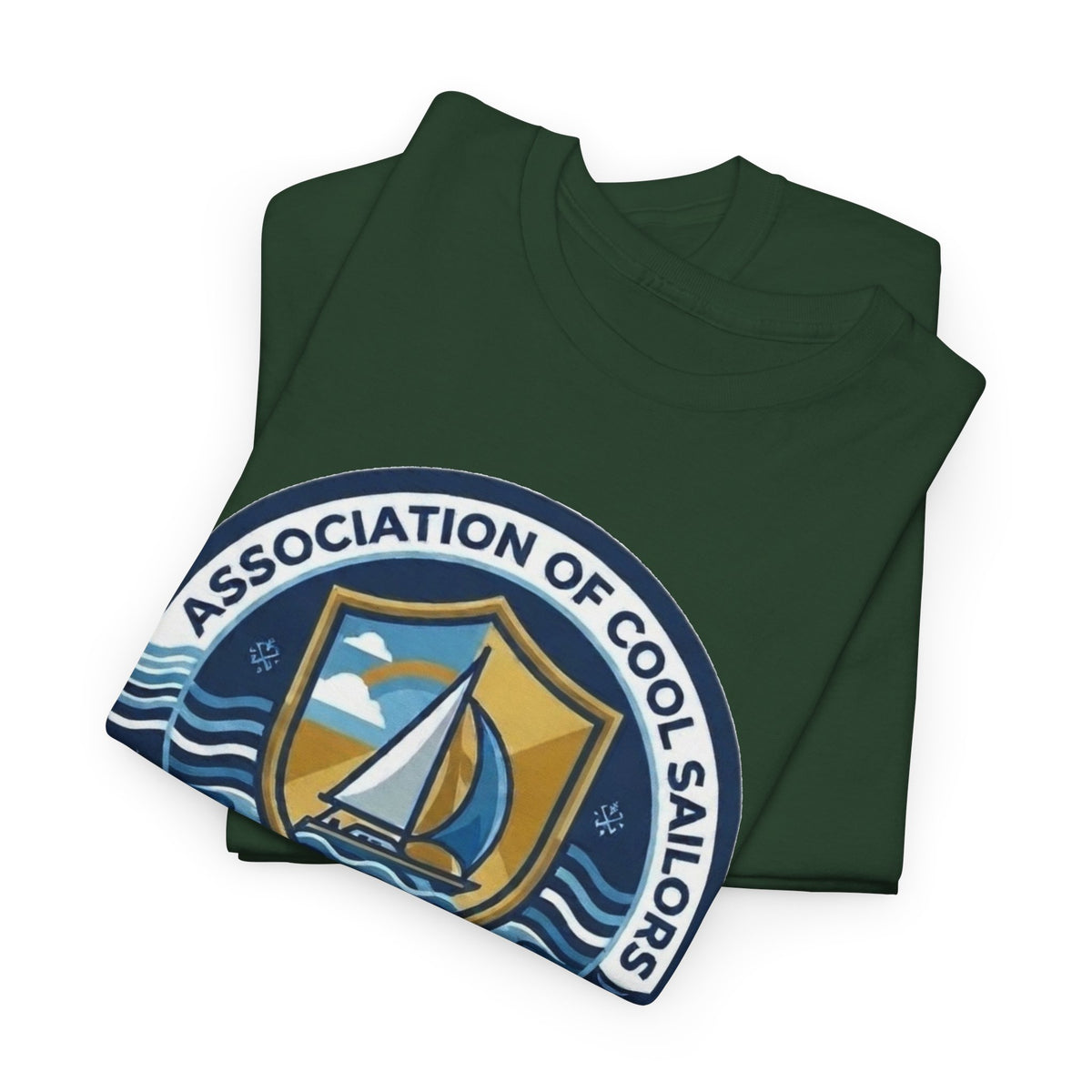 Association of Cool Sailors “Kickin’ Ass & Catchin’ Tuna” Sailing T-Shirt