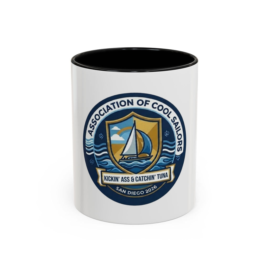 Association of Cool Sailors Kickin' Ass & Catchin' Tuna Coffee Mug