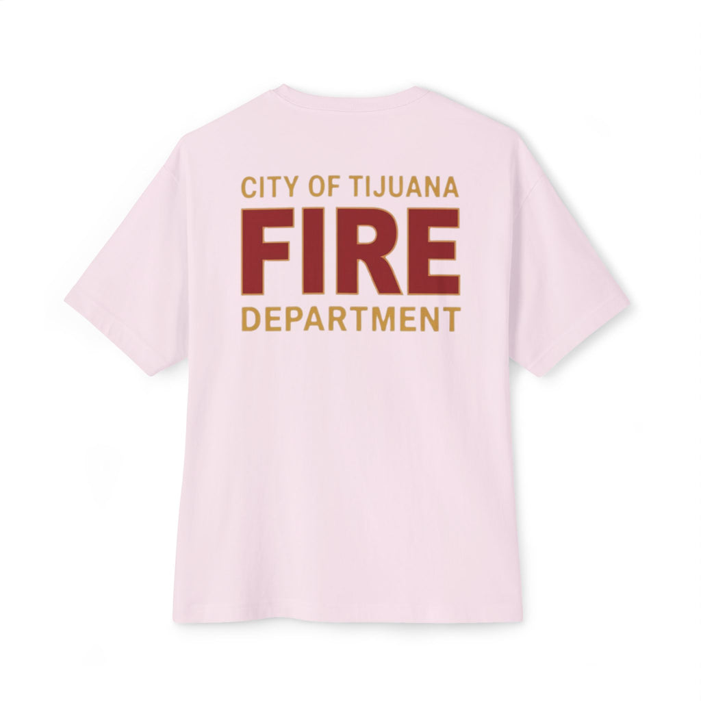 City of Tijuana Fire Department T-Shirt - Pink