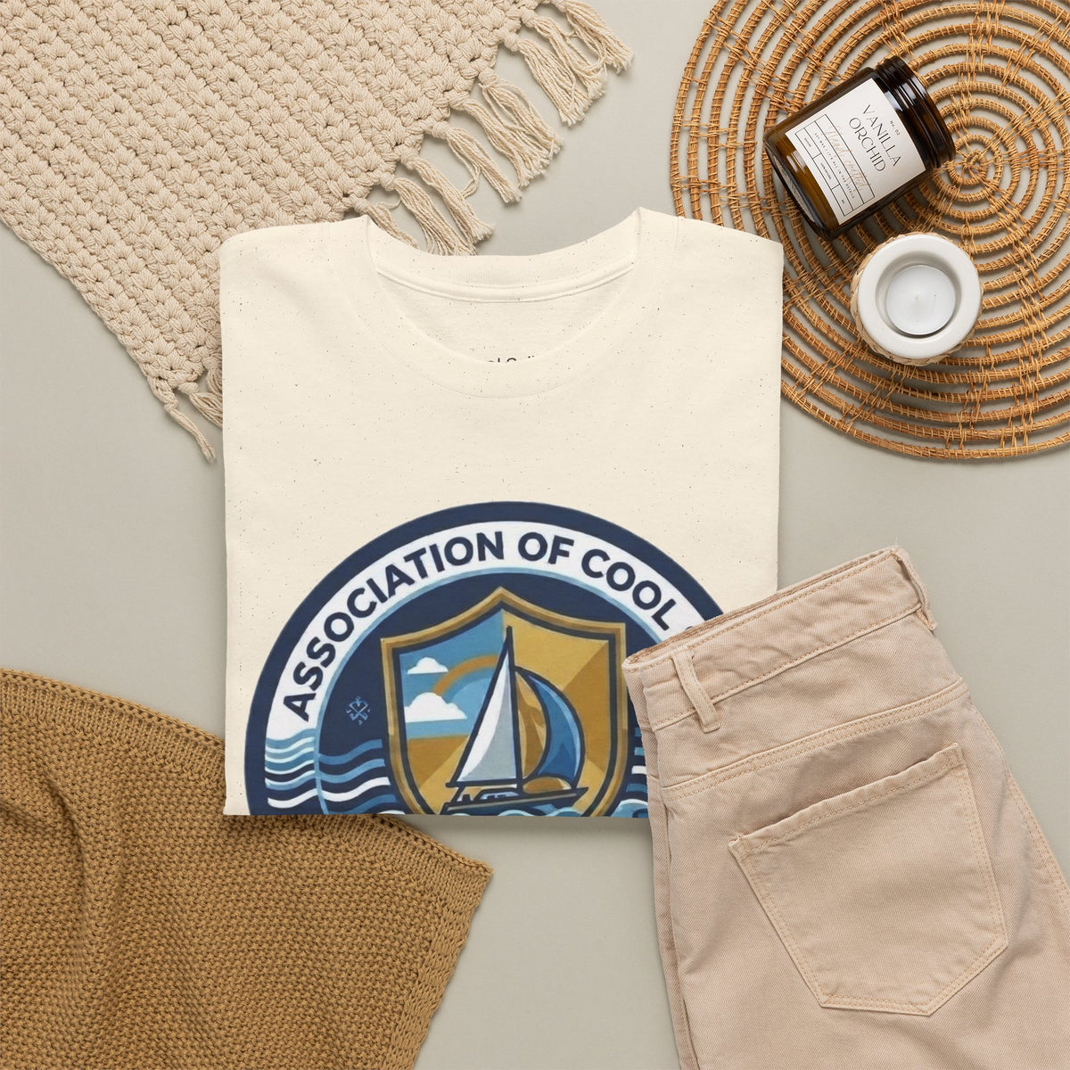 Association of Cool Sailors “Kickin’ Ass & Catchin’ Tuna” Sailing T-Shirt
