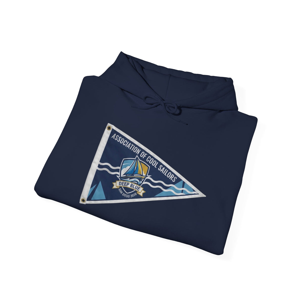 Association of Cool Sailors Pennant Hoodie