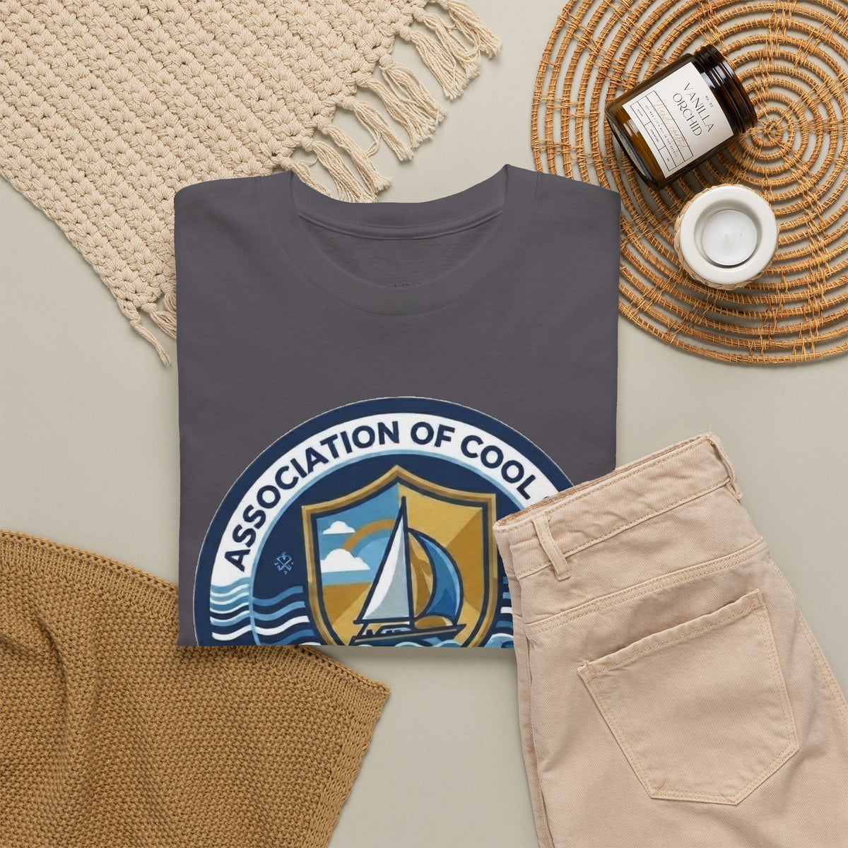 Association of Cool Sailors “Kickin’ Ass & Catchin’ Tuna” Sailing T-Shirt
