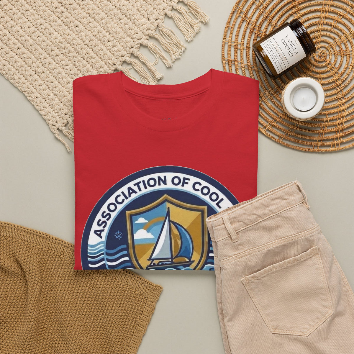Association of Cool Sailors “Kickin’ Ass & Catchin’ Tuna” Sailing T-Shirt