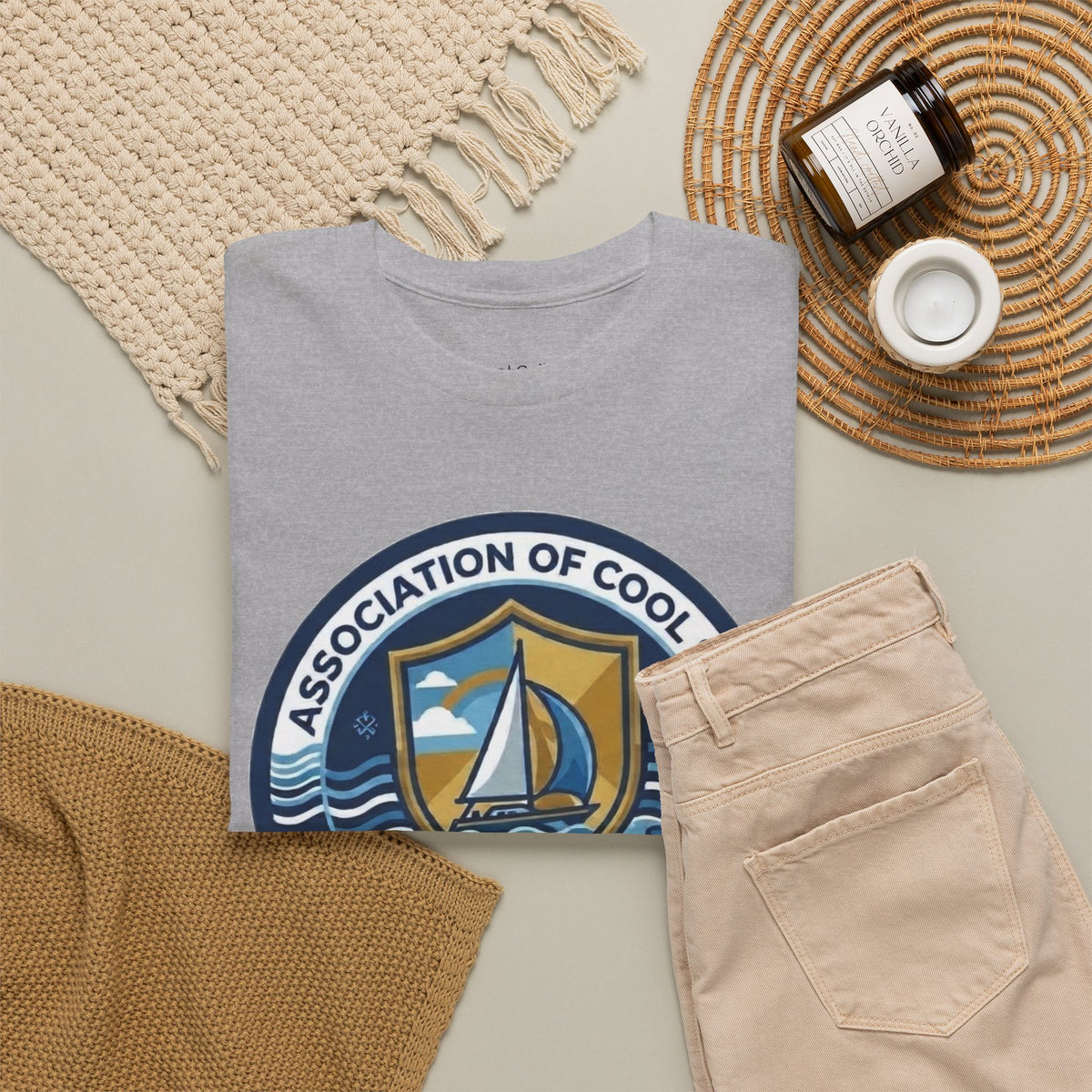 Association of Cool Sailors “Kickin’ Ass & Catchin’ Tuna” Sailing T-Shirt