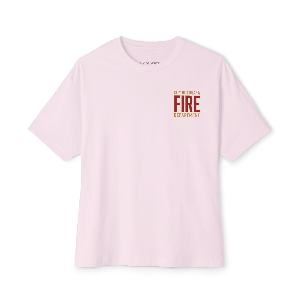 City of Tijuana Fire Department T-Shirt - Pink