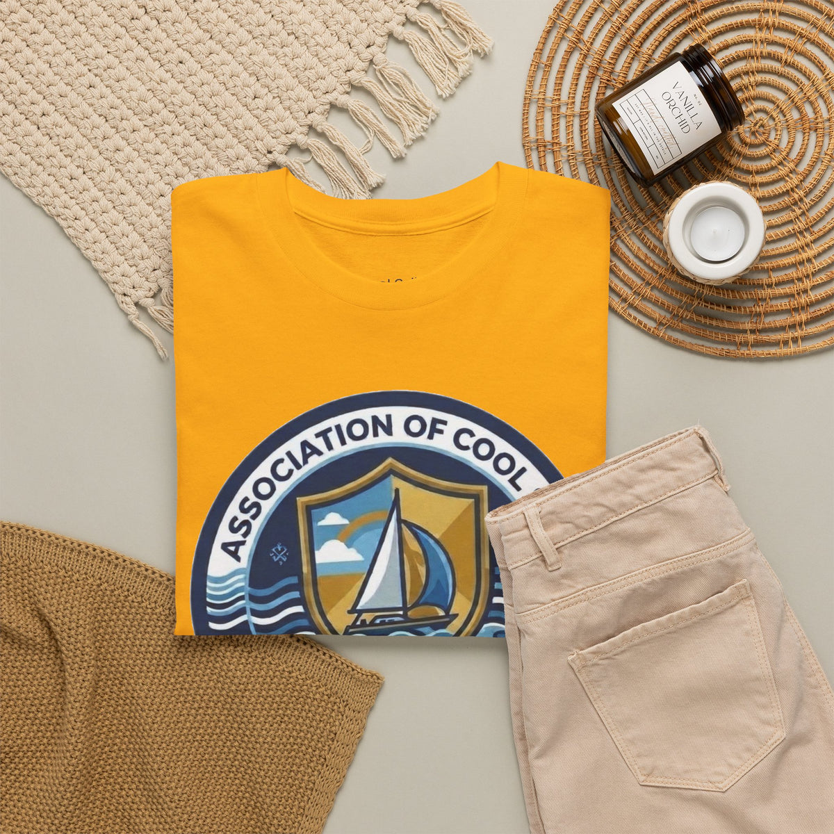 Association of Cool Sailors “Kickin’ Ass & Catchin’ Tuna” Sailing T-Shirt