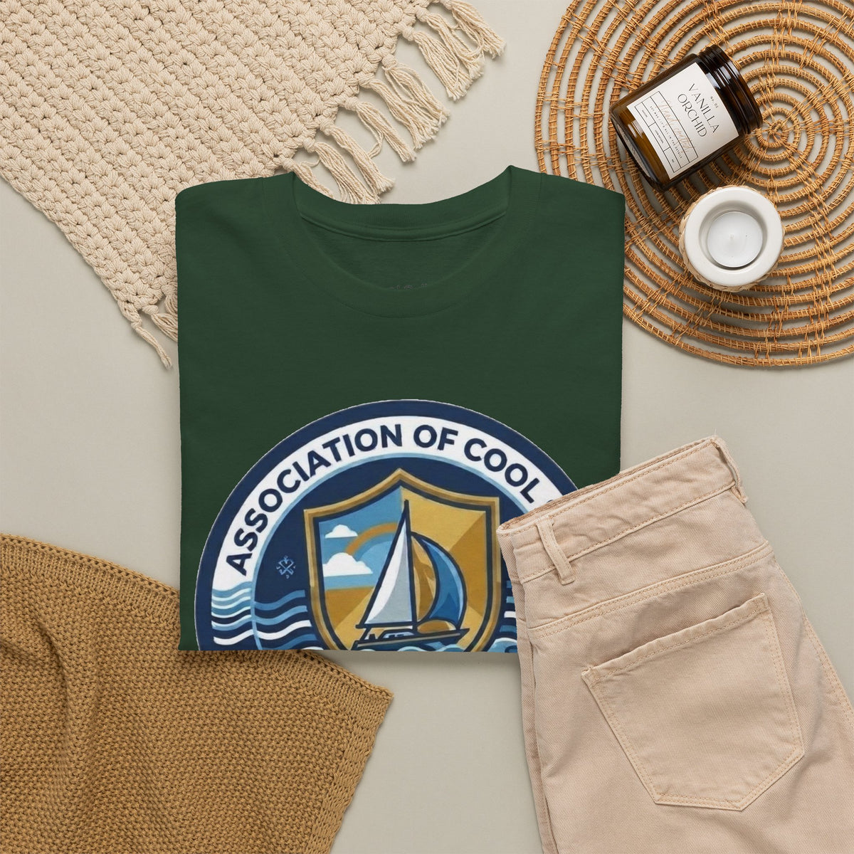 Association of Cool Sailors “Kickin’ Ass & Catchin’ Tuna” Sailing T-Shirt