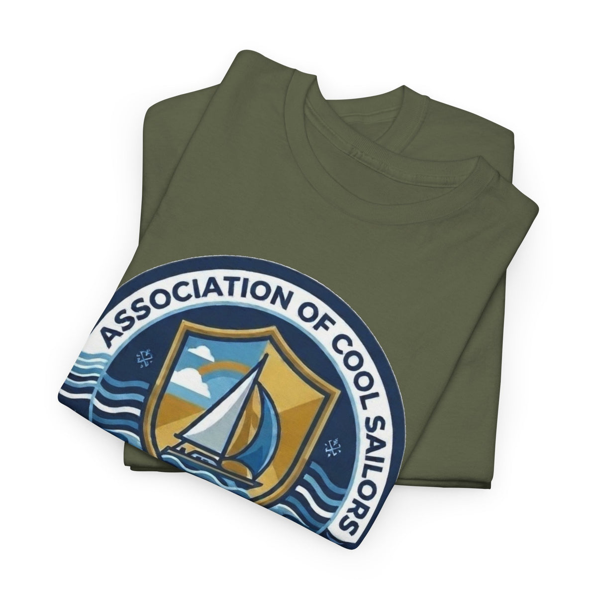 Association of Cool Sailors “Kickin’ Ass & Catchin’ Tuna” Sailing T-Shirt