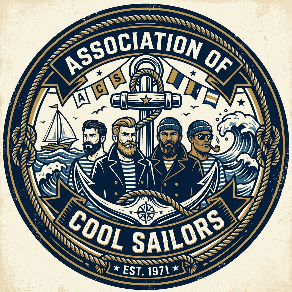 Association of Cool Sailors Pennant Hoodie